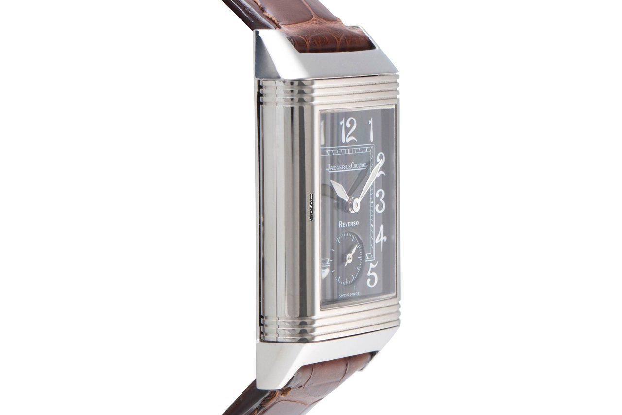 Jaeger-LeCoultre Reverso Mens watch Unisex Manual winding White gold 270.3.62 Replica 4