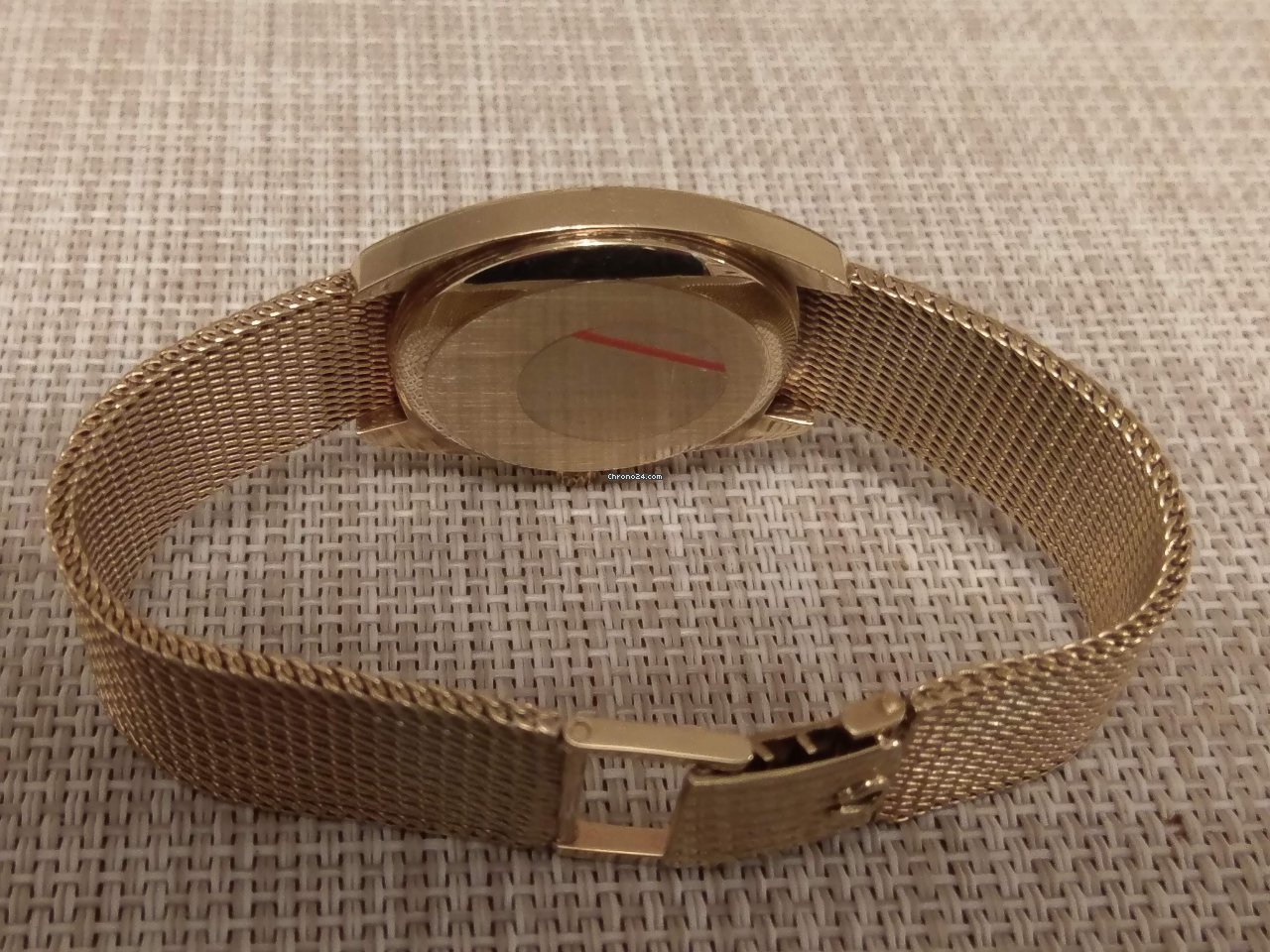 IMG_9081 Omega De Ville Mens watch Unisex Automatic Yellow gold 3625 045 (1061) Replica 4