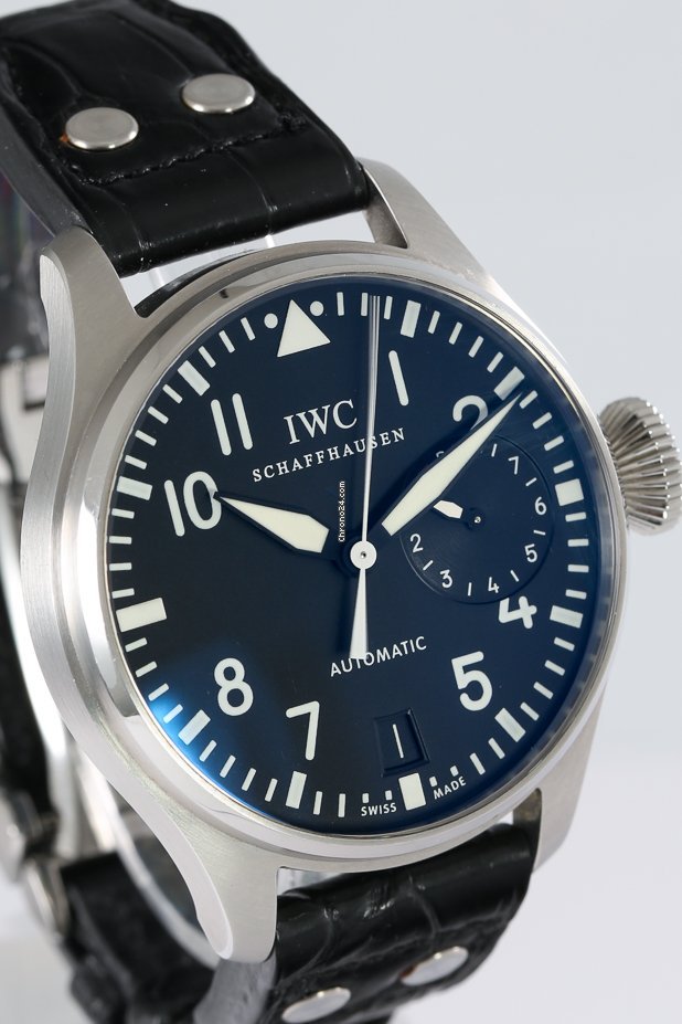 IMG_9081 IWC Big Pilot Mens watch Unisex Automatic Steel IW5004-01 Replica 4