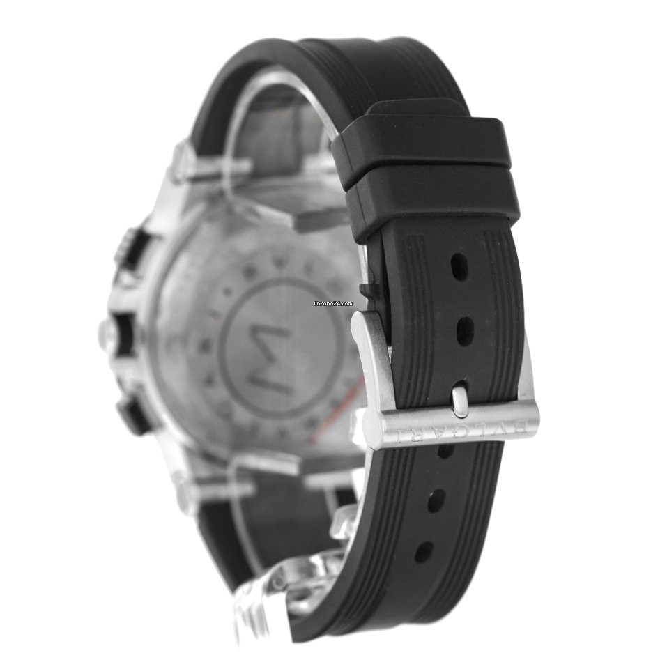 Bulgari Diagono Mens watch Unisex Automatic Steel DG 37 SC CH Replica 4