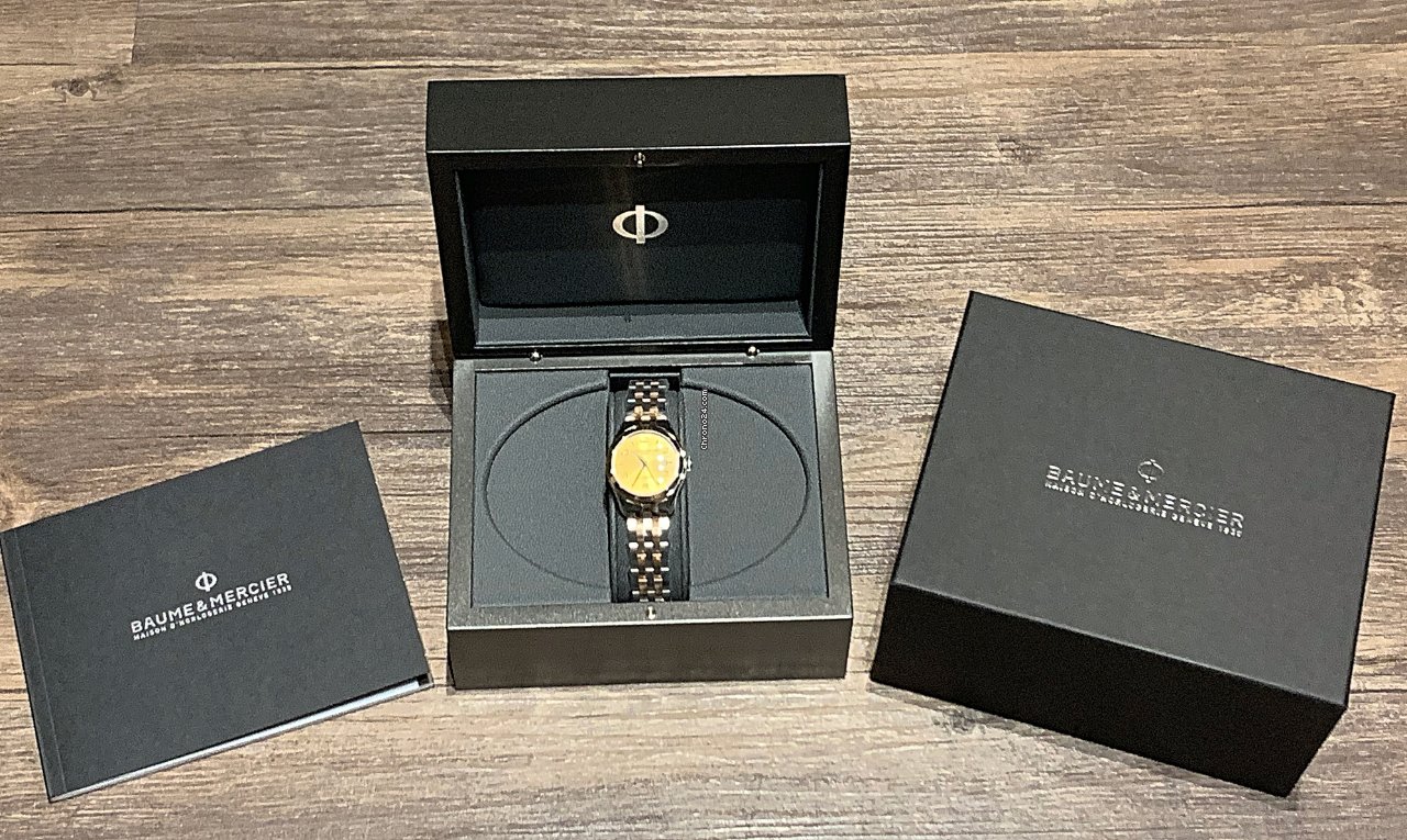 IMG_9081 Baume & Mercier Clifton Womens watch Automatic MOA10351 Replica 4