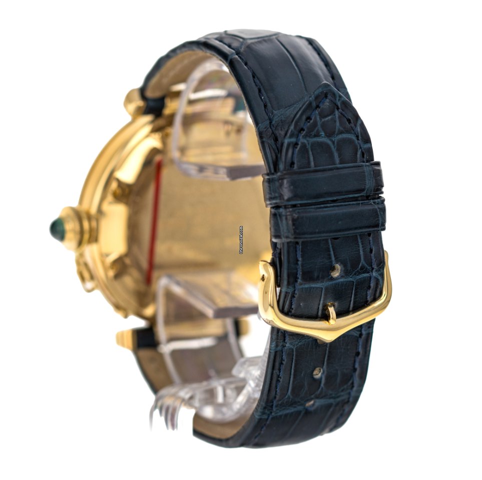 IMG_9081 Cartier Pasha Mens watch Unisex Automatic Yellow gold 1020 Replica 4