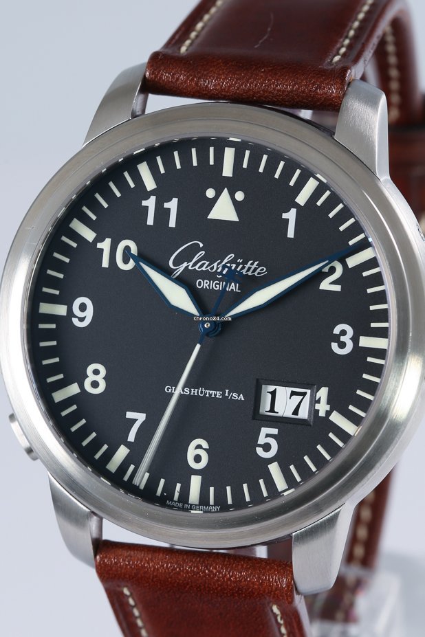 Glashutte Original Senator Navigator Panorama Date Mens watch Unisex Automatic Steel 100-03-07-05-04 Replica 4