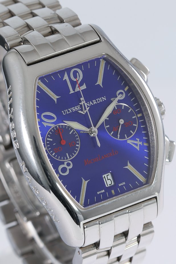 IMG_9081 Ulysse Nardin Michelangelo Mens watch Unisex Automatic Steel 563-42 Replica 4