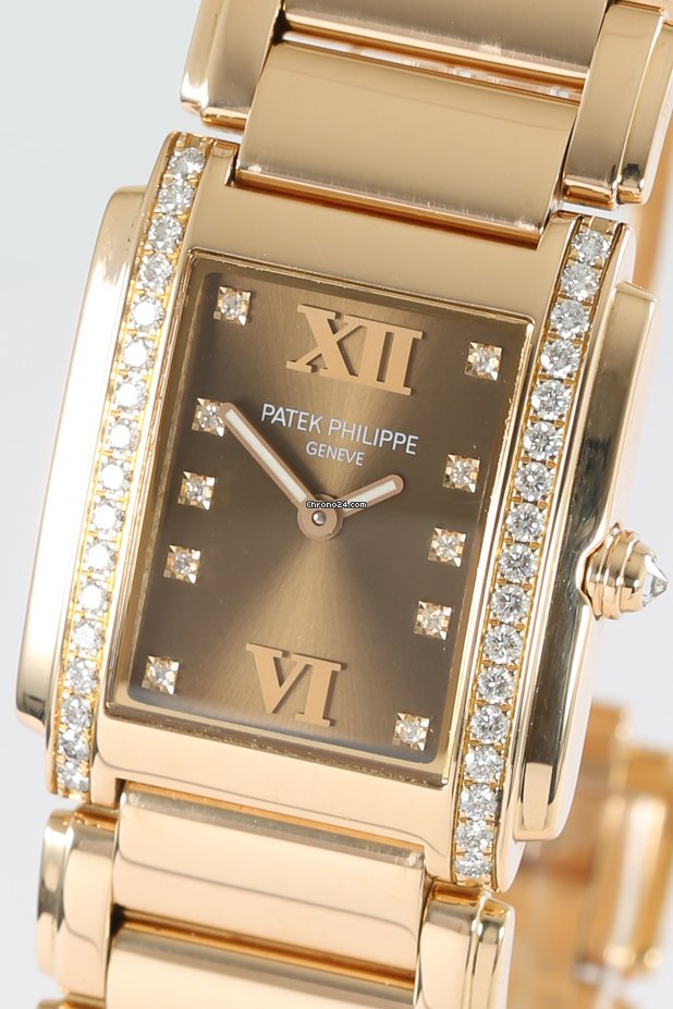 IMG_9081 Patek Philippe Twenty~4 Womens watch Quartz Rose gold 4910 11R-010 Replica 4