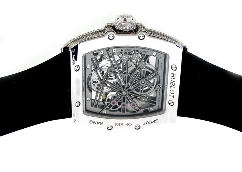 IMG_9081 Hublot Spirit of Big Bang Mens watch Unisex Manual winding White gold 645.WX.1170.LR.1704 Replica 4