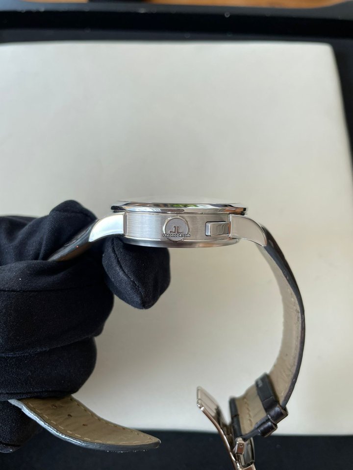 IMG_9081 Jaeger-LeCoultre Duometre Mens watch Unisex Manual winding Platinum 600.6.28.S Replica 4