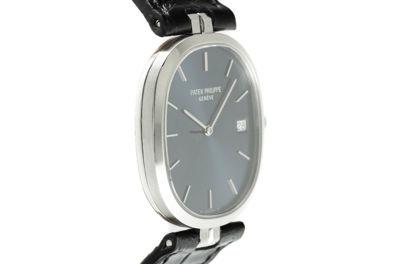 Patek Philippe Golden Ellipse Mens watch Unisex Quartz Steel 3930 Replica 4