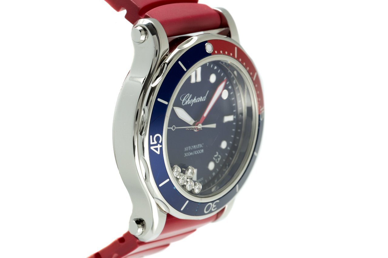IMG_9081 Chopard Happy Diamonds Womens watch Automatic Steel 278587-3002 Replica 4