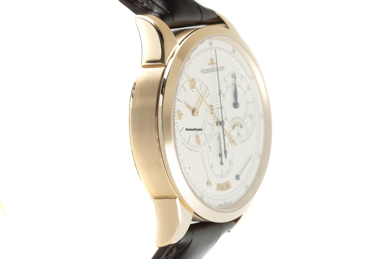 IMG_9081 Jaeger-LeCoultre Duometre Mens watch Unisex Manual winding Yellow gold 600.2.28.5 Replica 4