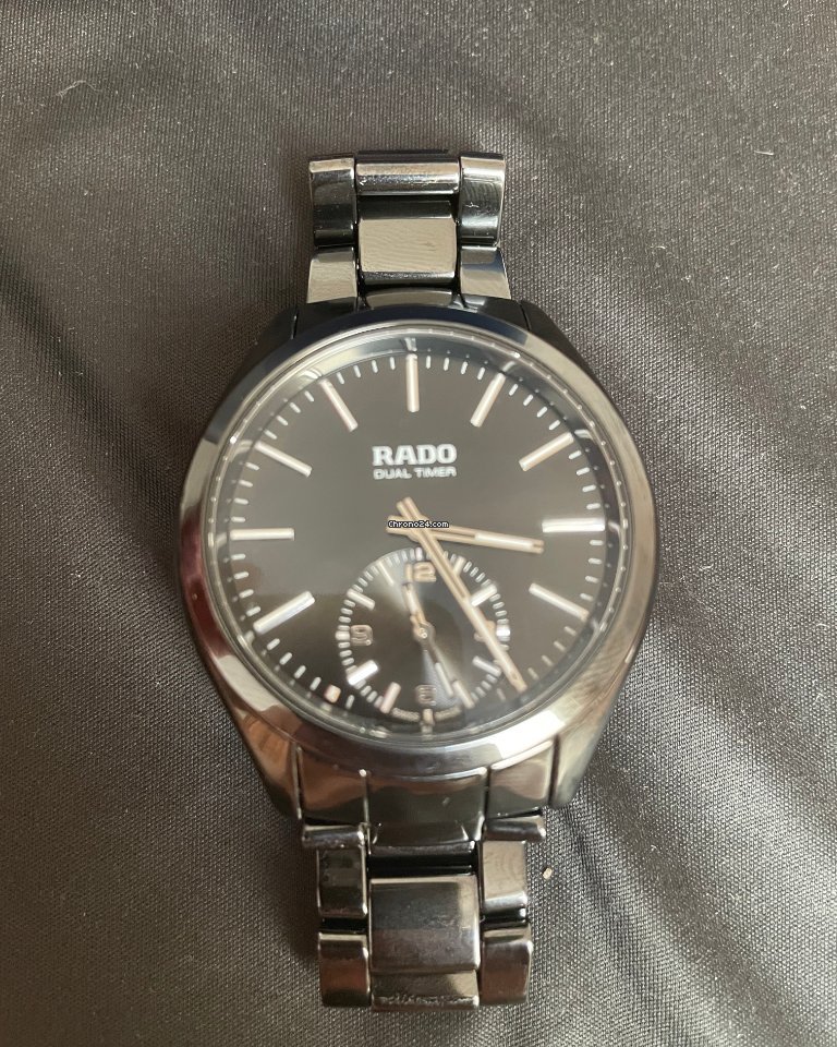 Rado HyperChrome Mens watch Unisex Quartz Ceramic R32114152 Replica 4