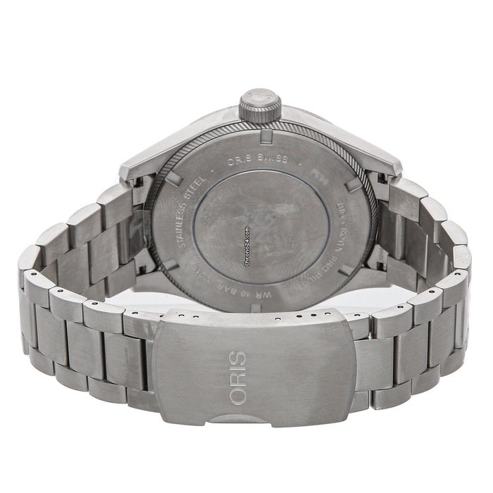IMG_9081 Oris Big Crown ProPilot Day Date Mens watch Unisex Automatic Steel 01 752 7698 4194 Replica 4