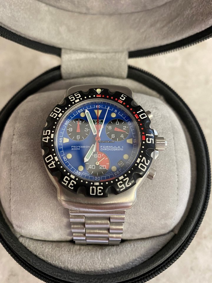 IMG_9081 TAG Heuer Formula 1 Quartz Mens watch Unisex Quartz Steel CA1210-1 Replica 4