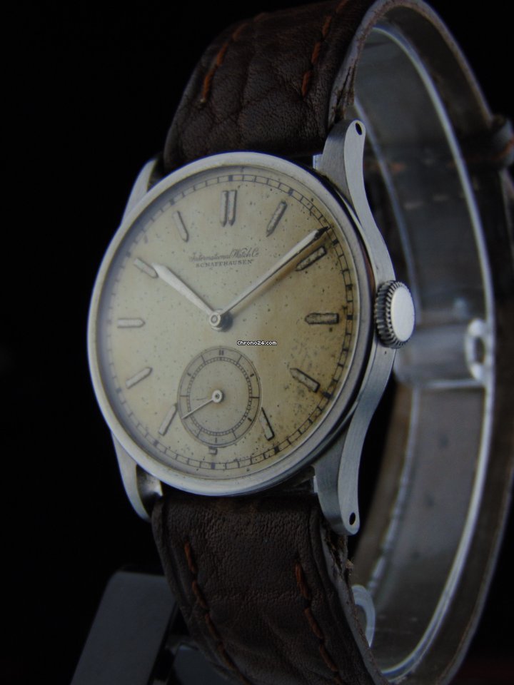 IWC Mens watch Unisex Manual winding Steel Cal. 83 Replica 4