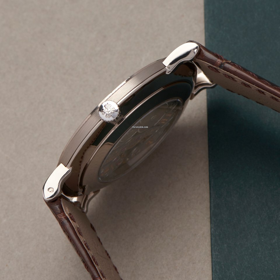 IMG_9081 Patek Philippe Calatrava Mens watch Unisex Manual winding White gold 5119G-001 Replica 4