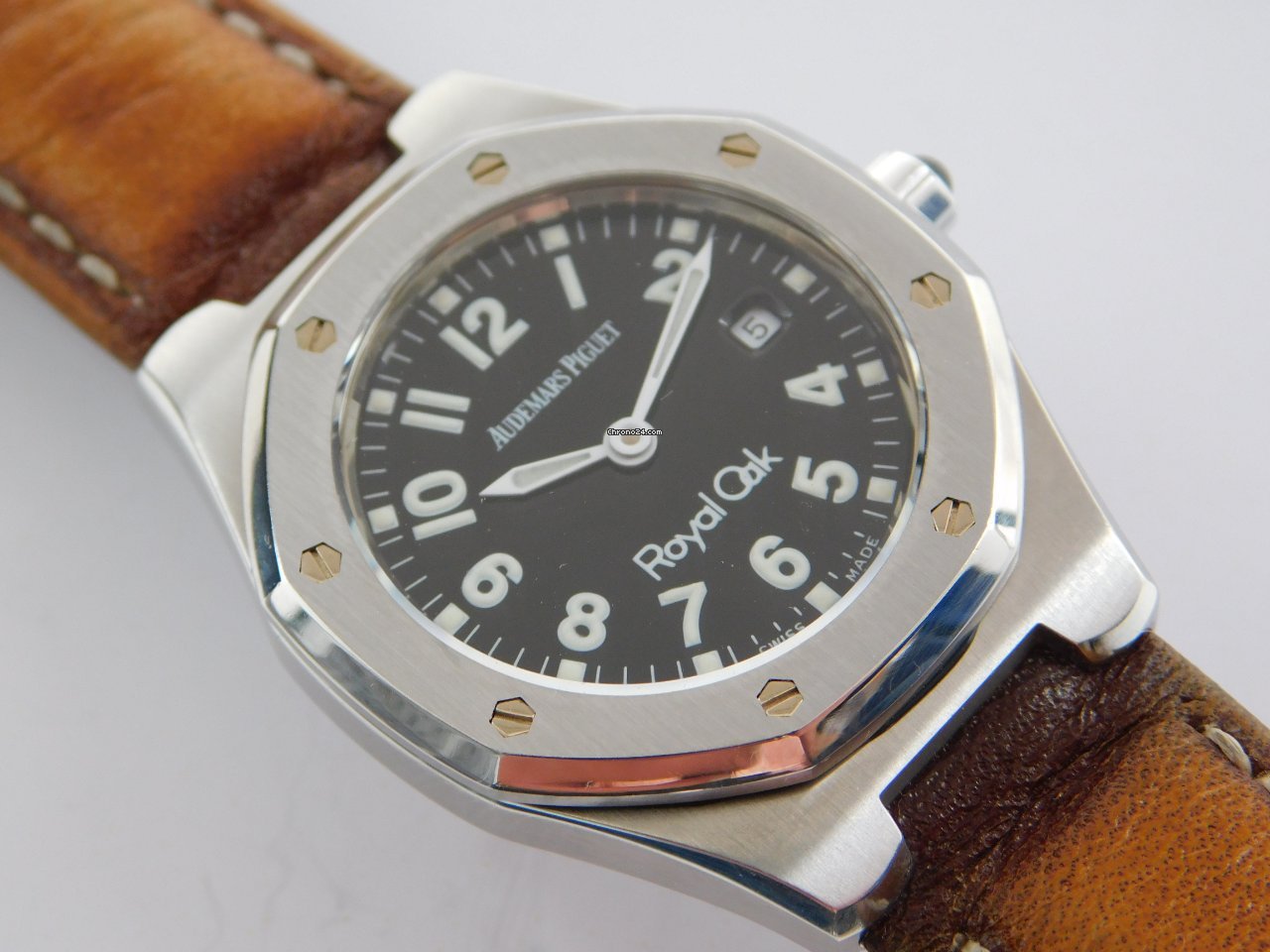 IMG_9081 Audemars Piguet Royal Oak Womens watch Quartz Steel 66800 Replica 4
