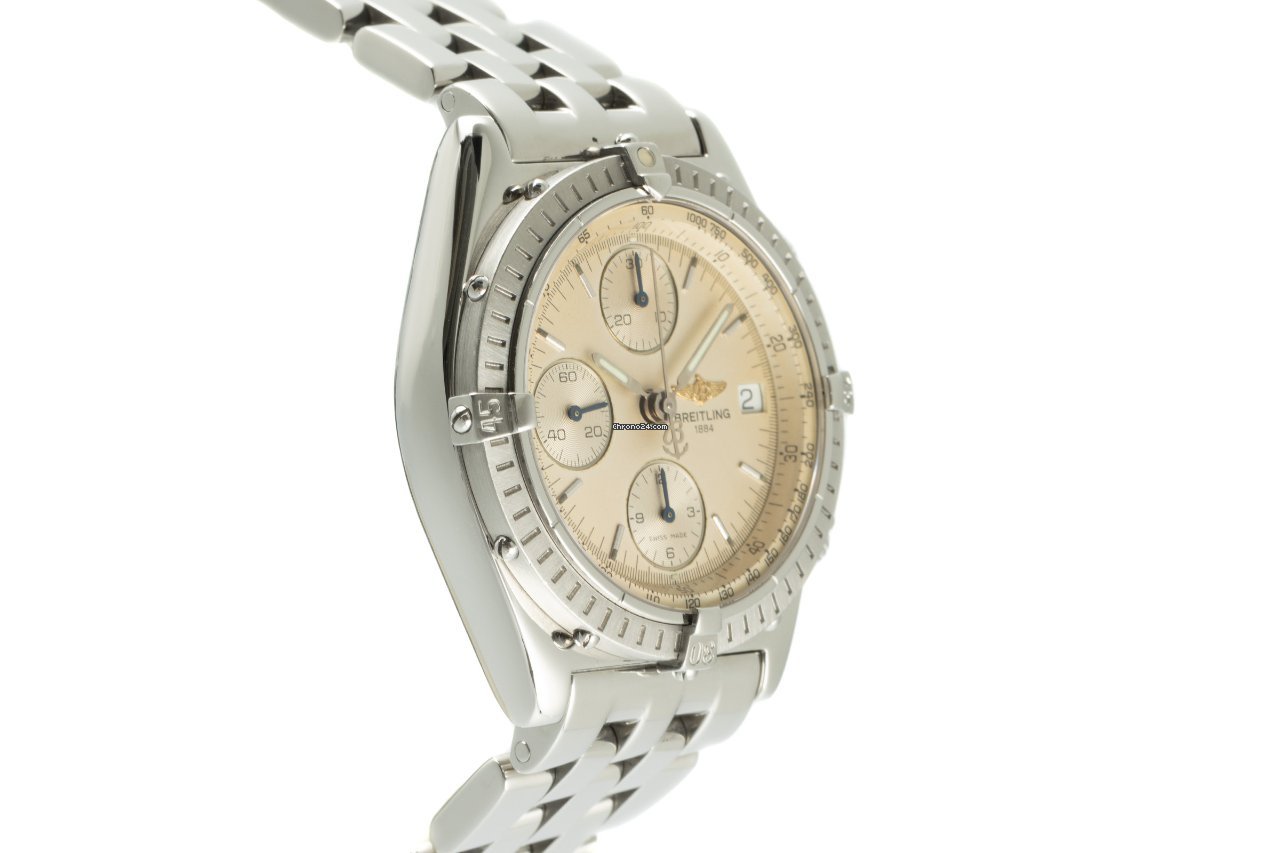 IMG_9081 Breitling Chronomat Mens watch Unisex Automatic Steel A13050 Replica 4