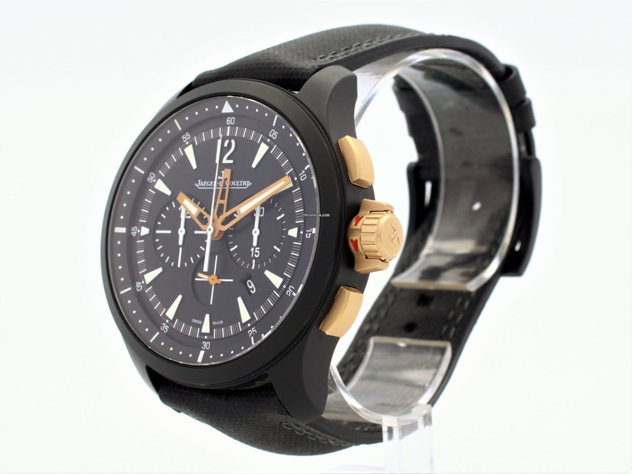 IMG_9081 Jaeger-LeCoultre Master Compressor Chronograph Ceramic Mens watch Unisex Automatic Ceramic Q205L570 Replica 4