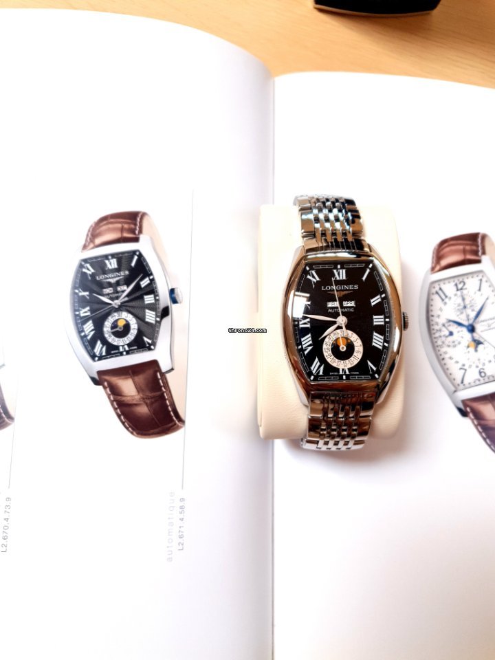 IMG_9081 Longines Evidenza Mens watch Unisex Automatic Steel L2.671.4.58.6 Replica 4
