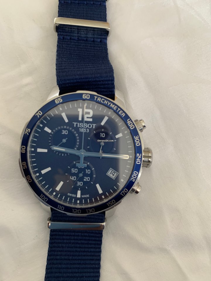IMG_9081 Tissot Quickster Mens watch Unisex Quartz Steel T0954171104700 Replica 4