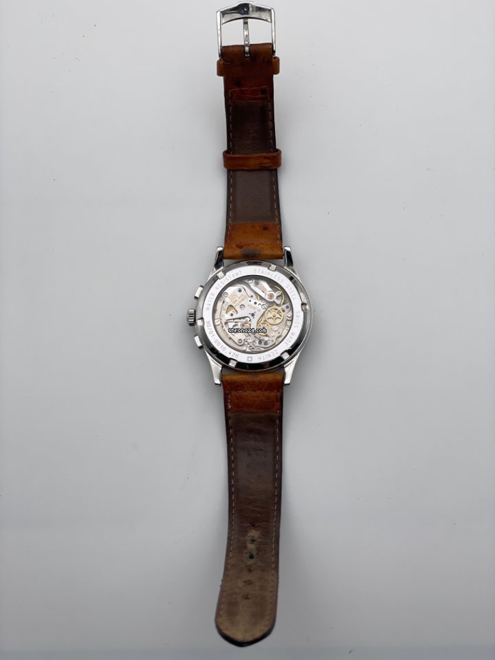 Zenith El Primero Chronograph Manual winding Steel 90 01-0010.420 Replica 4