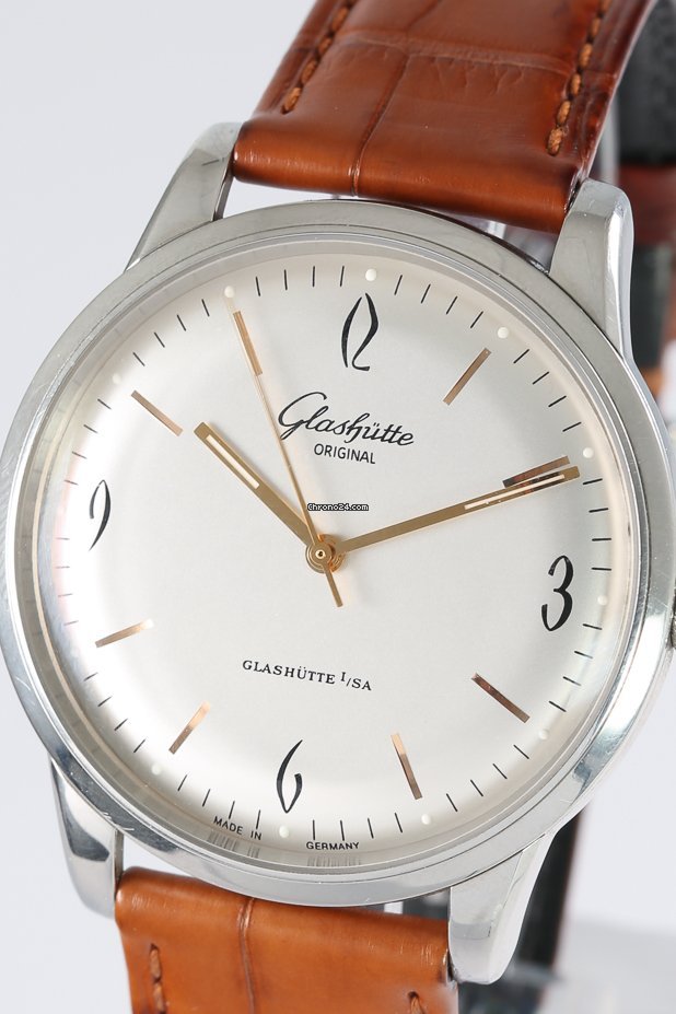 IMG_9081 Glashutte Original Sixties Mens watch Unisex Automatic Steel 39-52-01-02-04 Replica 4