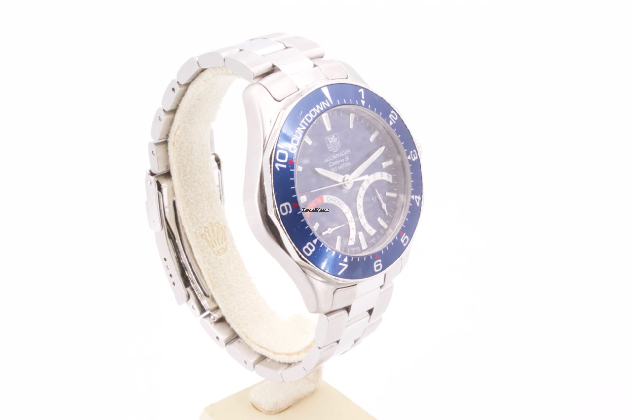 IMG_9081 TAG Heuer Aquaracer 300M Mens watch Unisex Quartz Steel CAF7110 Replica 4