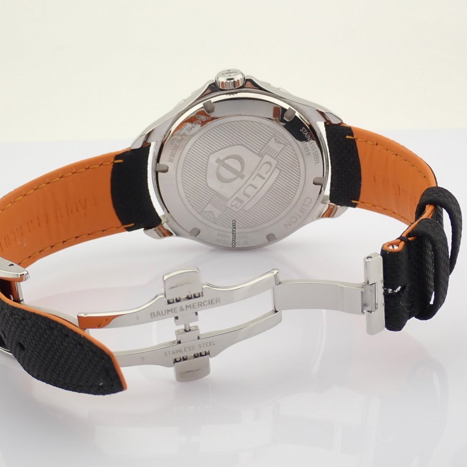 IMG_9081 Baume & Mercier Clifton Mens watch Unisex Automatic Steel Clifton Club Replica 4