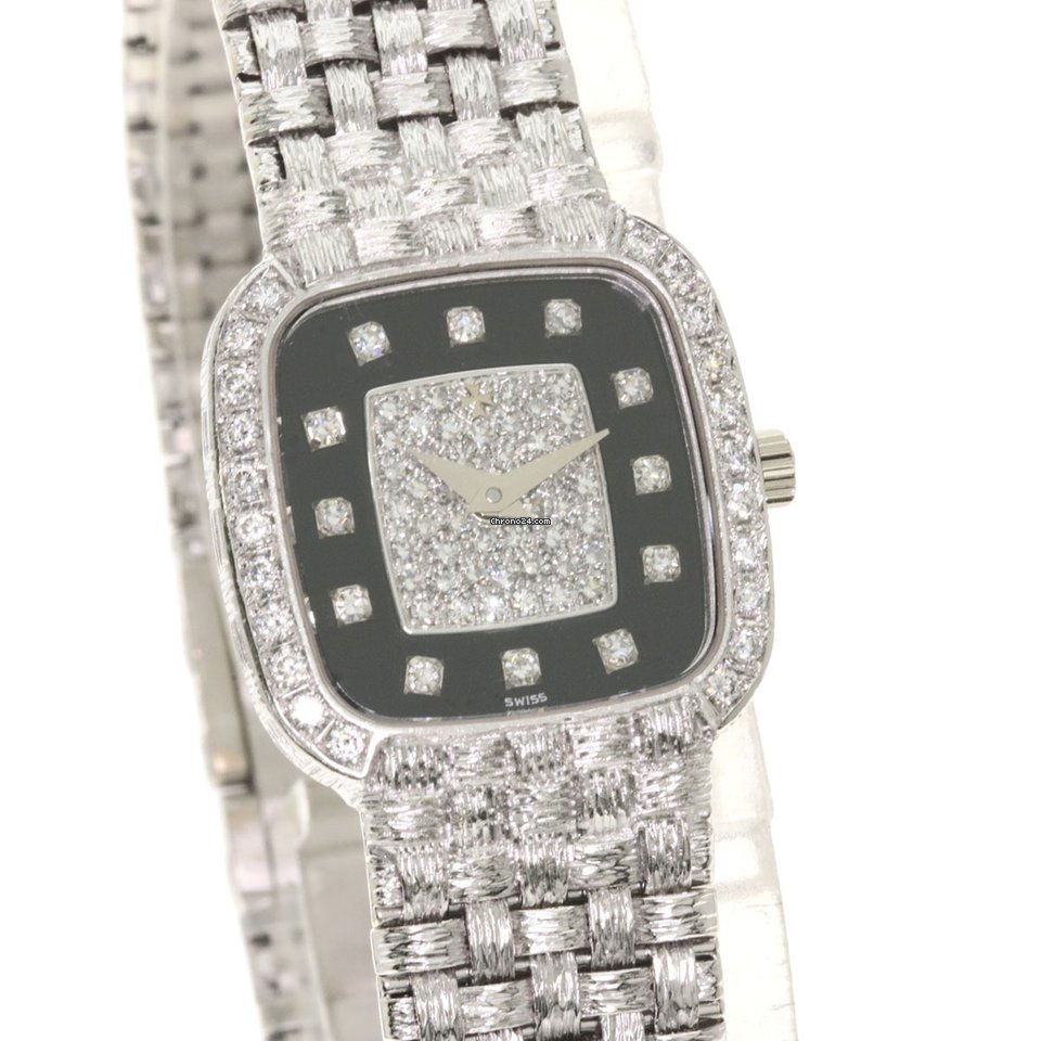 IMG_9081 Vacheron Constantin Womens watch Quartz White gold 12P Replica 4