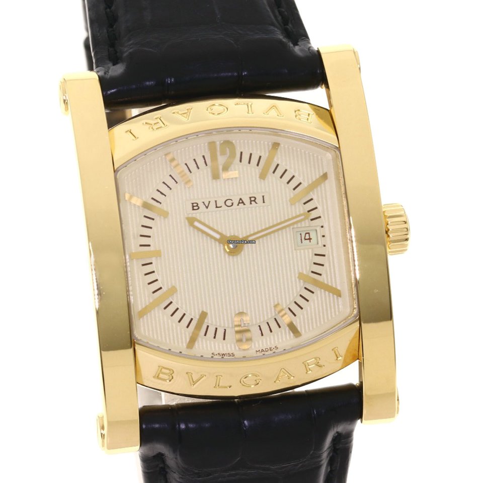 Bulgari Assioma Womens watch Quartz Yellow gold AA39G Replica 4