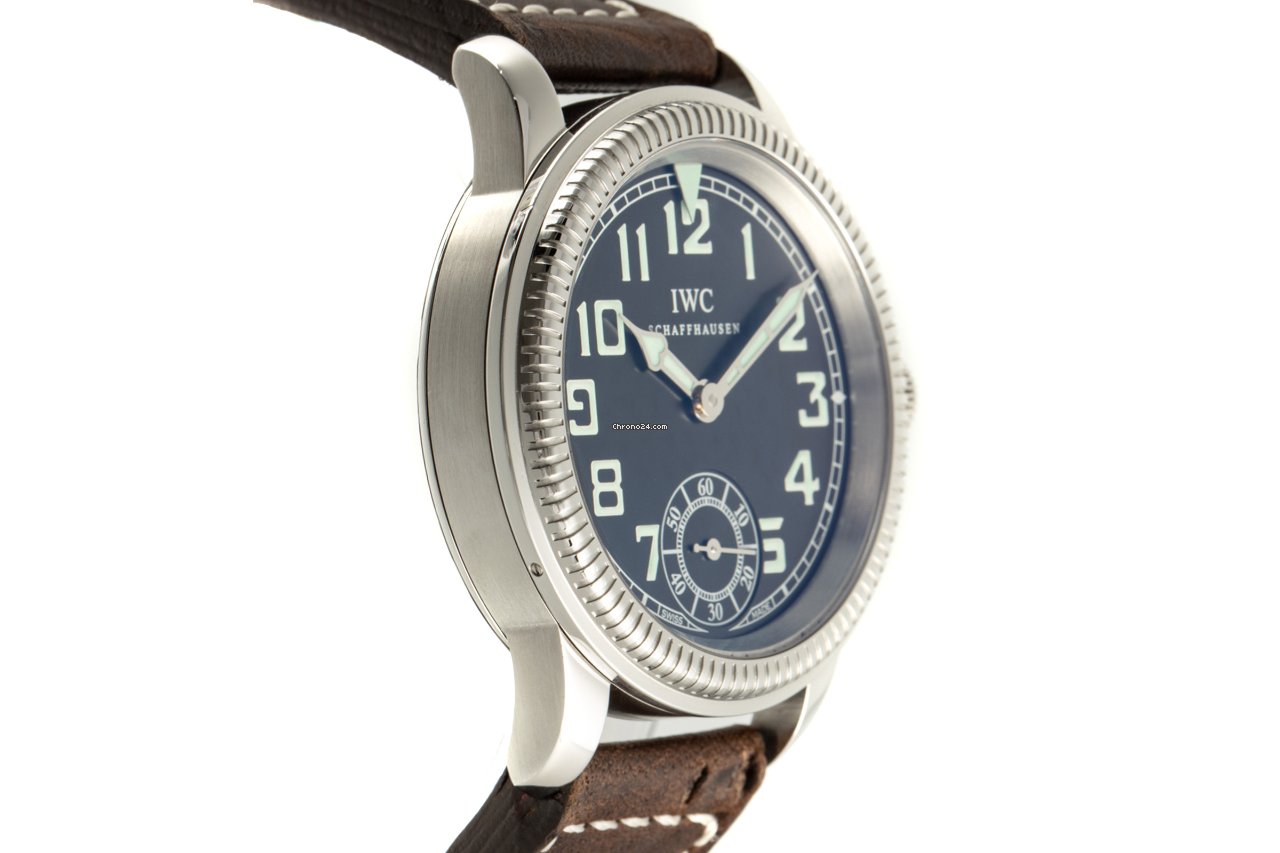 IMG_9081 IWC Pilot Mens watch Unisex Manual winding Steel 3254 Replica 4
