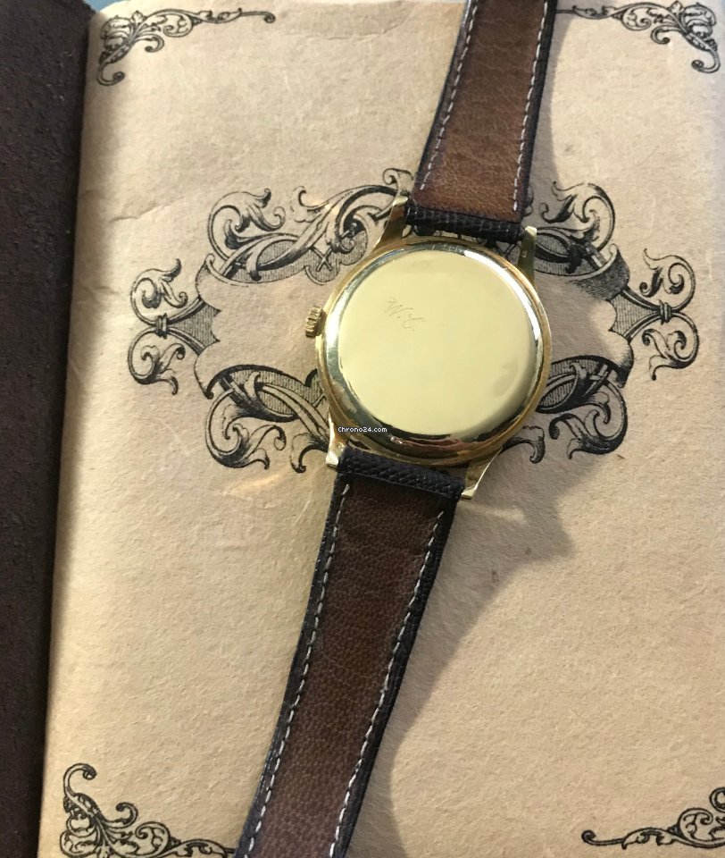 Omega Mens watch Unisex Manual winding Yellow gold 14707 Replica 4