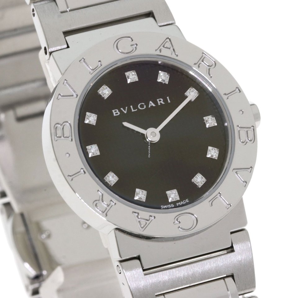 Bulgari Womens watch Quartz Steel 12P Replica 4