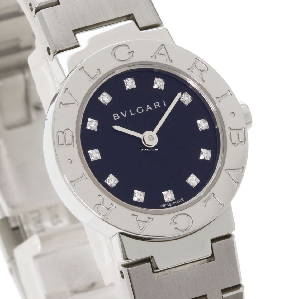 Bulgari Womens watch Quartz Steel 12P Replica 4
