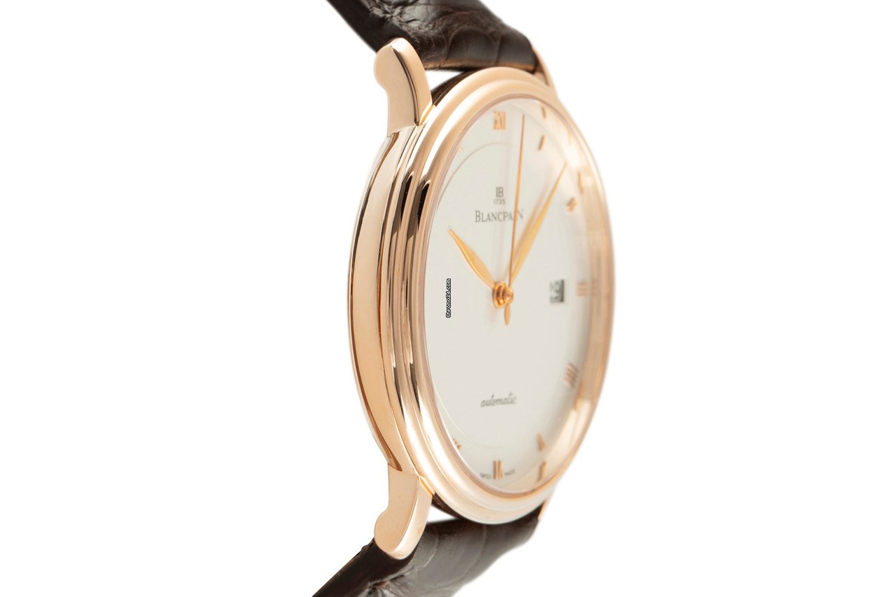 Blancpain Villeret Ultra-Slim Mens watch Unisex Automatic Red gold 6223 3642 55A Replica 4