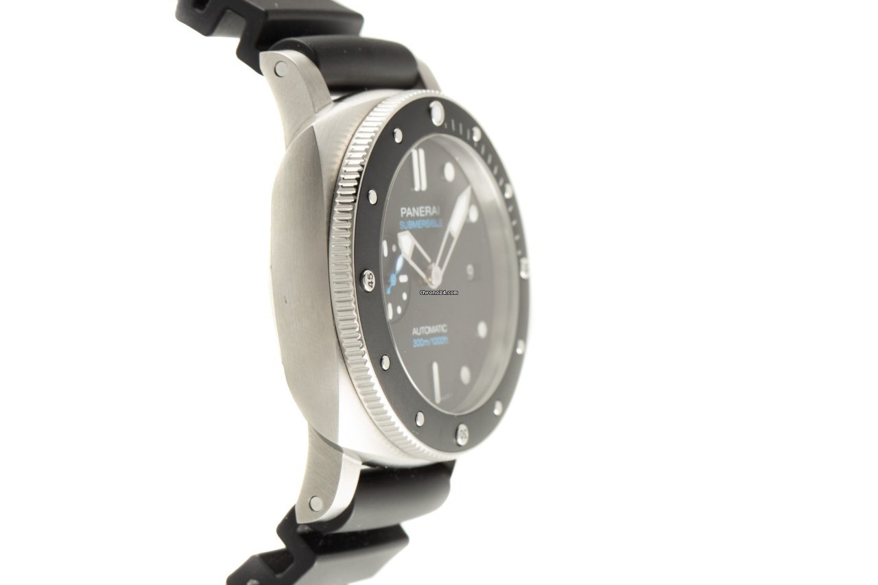 IMG_9081 Panerai Luminor Submersible Mens watch Unisex Automatic Steel PAM00683 Replica 4