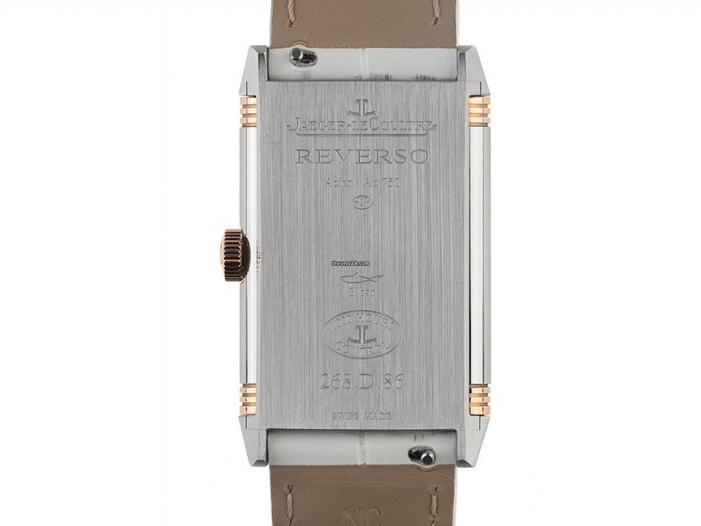 IMG_9081 Jaeger-LeCoultre Grande Reverso Lady Ultra Thin Mens watch Unisex Manual winding Gold Steel Q3224420 Replica 4