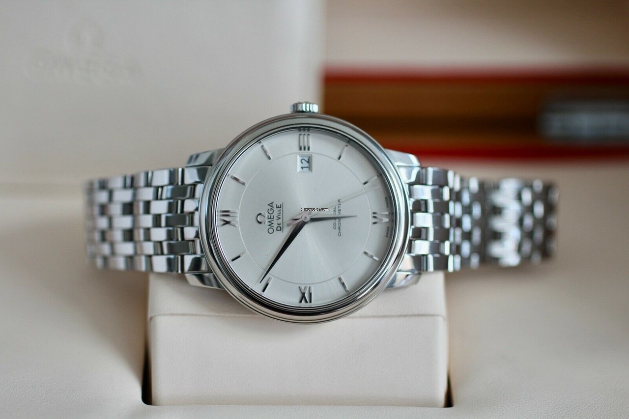 Omega De Ville Prestige Mens watch Unisex Automatic Steel 424.10.40.20.02.003 Replica 4