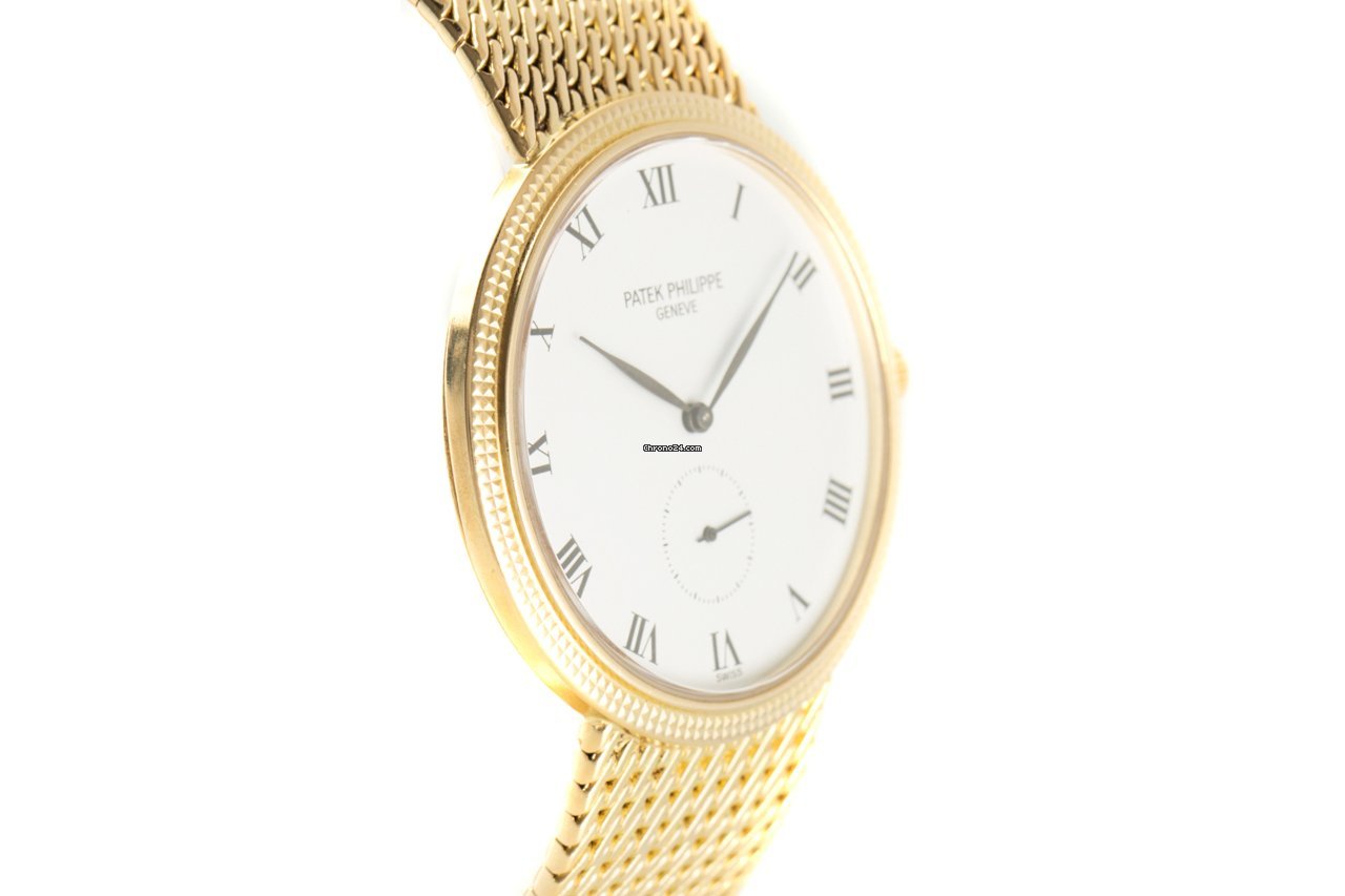 Patek Philippe Calatrava Mens watch Unisex Manual winding Yellow gold 3919 5 Replica 4