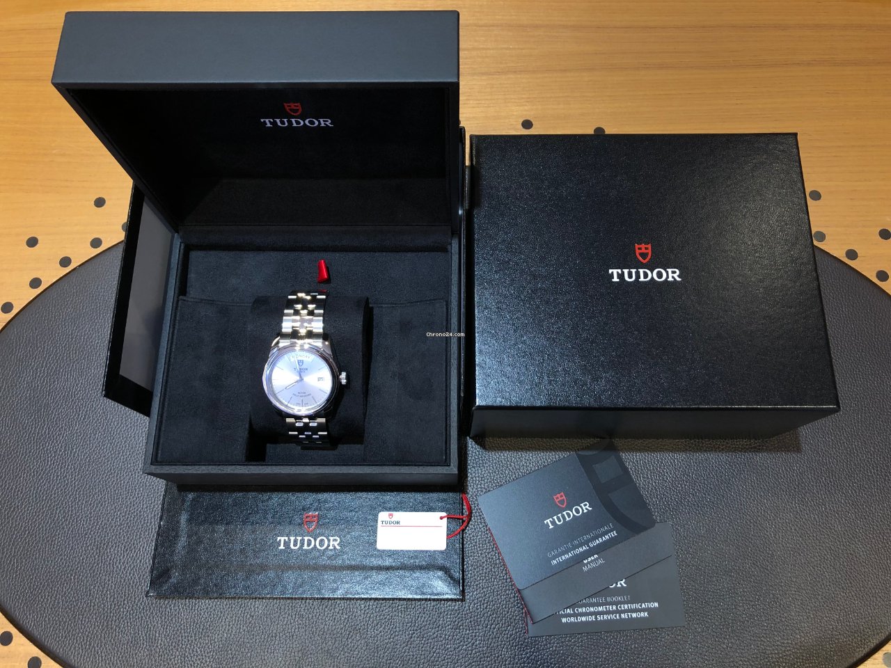 IMG_9081 Tudor Glamour Date-Day Mens watch Unisex Automatic Steel M56000-0005 Replica 4