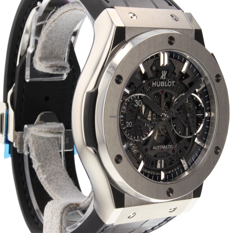IMG_9081 Hublot Classic Fusion Aerofusion Mens watch Unisex Automatic Titanium 525NX0170LR Replica 4