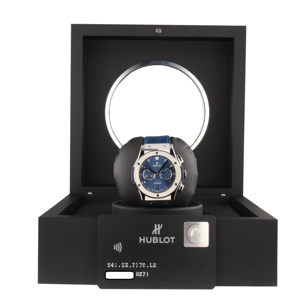 Hublot Classic Fusion Chronograph Mens watch Unisex Automatic Titanium 541NX7170LR Replica 4