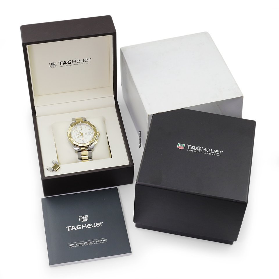 IMG_9081 TAG Heuer Aquaracer Mens watch Unisex Automatic Gold Steel CAY2121-0 Replica 4