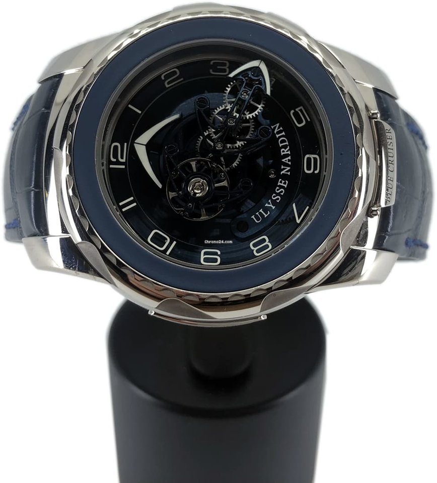 Ulysse Nardin Freak Cruiser Mens watch Unisex Manual winding White gold 2050-131 03 Replica 4