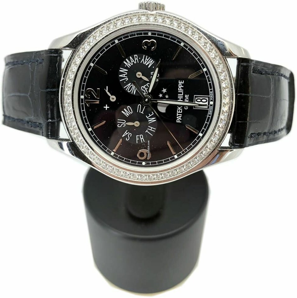 Patek Philippe Annual Calendar Mens watch Unisex Automatic White gold 5147G Replica 4