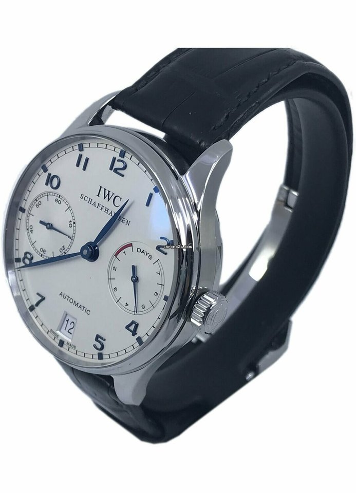 IWC Portuguese Automatic Mens watch Unisex Automatic Steel IW5001.07 Replica 4