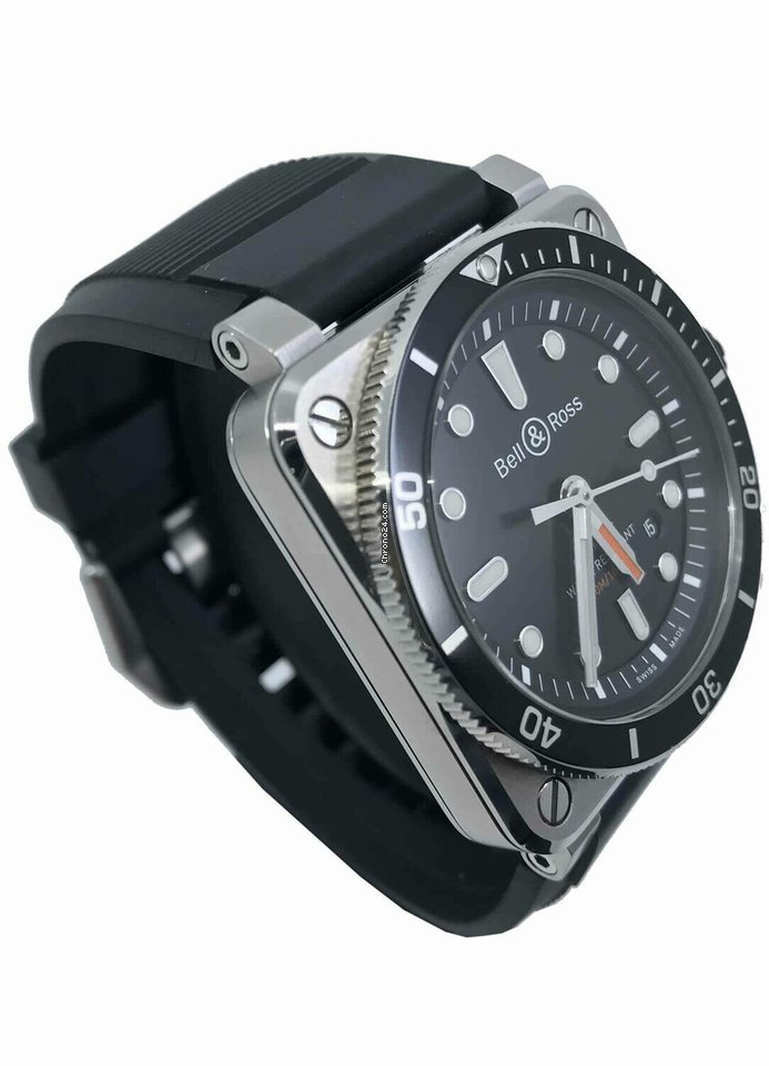 IMG_9081 Bell & Ross BR 03-92 Steel Mens watch Unisex Automatic BR0392-D-BL-ST-SRB Replica 4