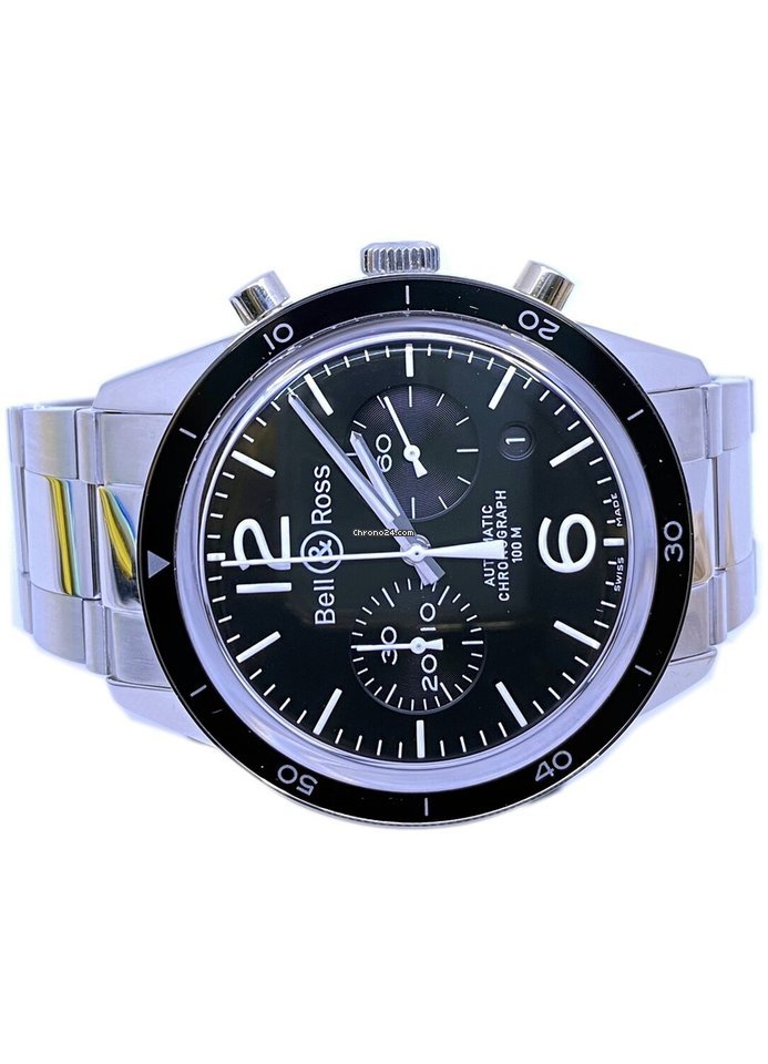 IMG_9081 Bell & Ross BR V1 Mens watch Unisex Automatic Steel BRV126-BL-BE-SST Replica 4