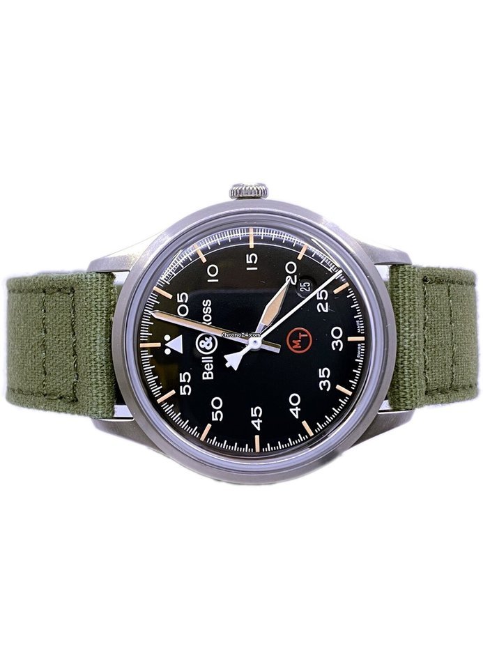 IMG_9081 Bell & Ross BR V1 Mens watch Unisex Automatic Steel BRV192-MIL-ST SCA Replica 4