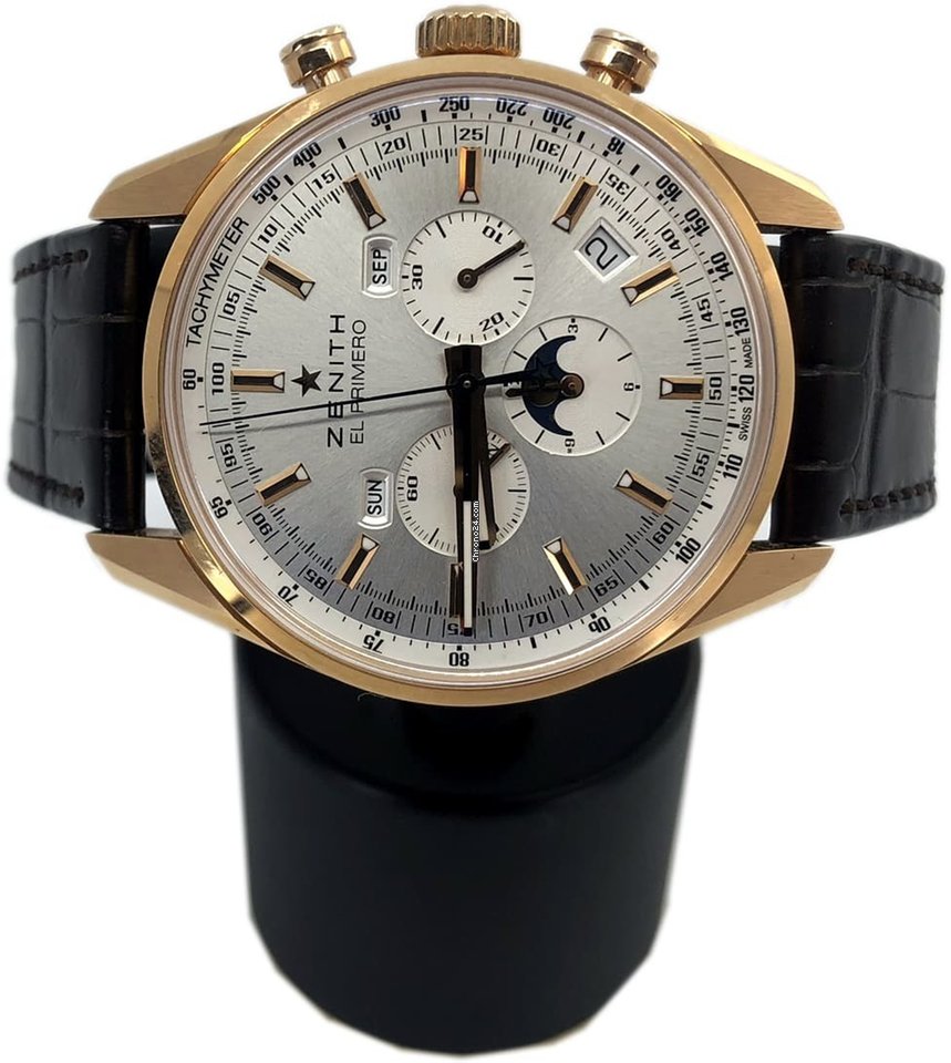 IMG_9081 Zenith El Primero 410 Mens watch Unisex Automatic Rose gold 18.2091.410 01.C494 Replica 4